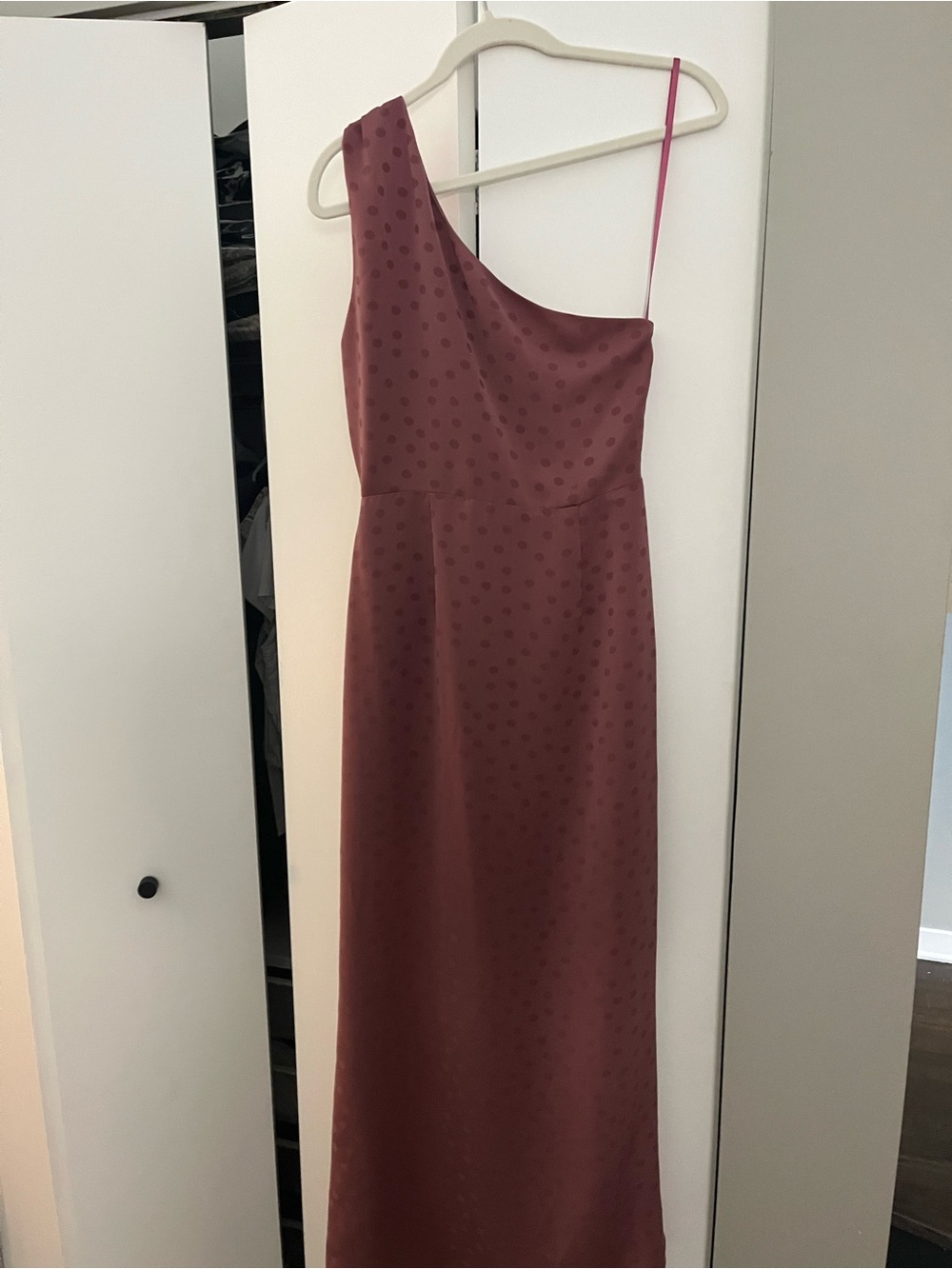 Favorite Daughter Singles Table Dress - Mauve polka dot size 4 - Picture 3 of 7